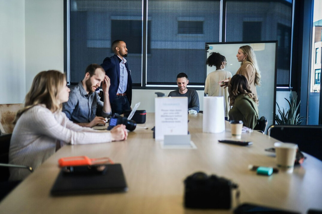 sustainable business meeting