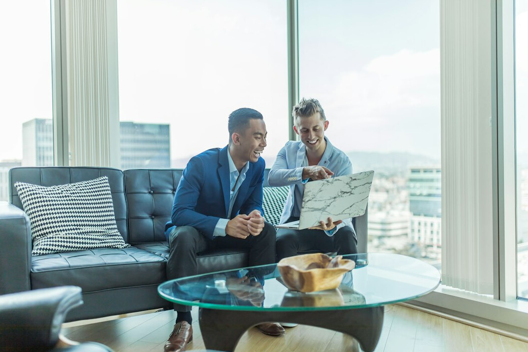 insurance executives in meeting